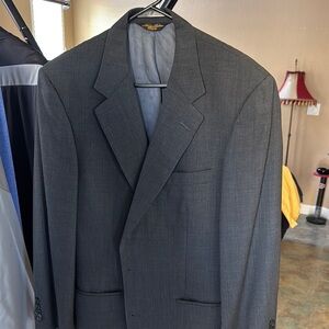 Brooks Brothers Black/Gray Sport Coat Timeless Style